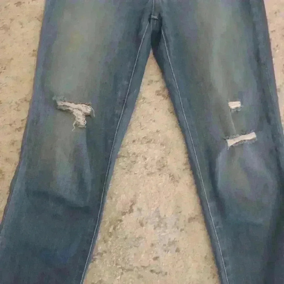 Madewell Women's Medium Wash 10" High-Rise Skinny Distressed Jean 26 - Picture 8 of 15